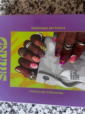 SMARD | 1000 Piece Mountable Art Puzzle - Happy Nails Happy Life